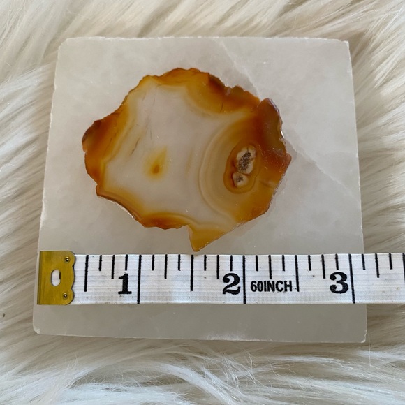 RAINBOW IRIS AGATE Slice - Picture 3 of 8